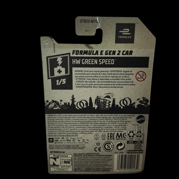 🆕️ HOT WHEELS 2020 Formula E Gen 2 Car - Picture 6 of 6